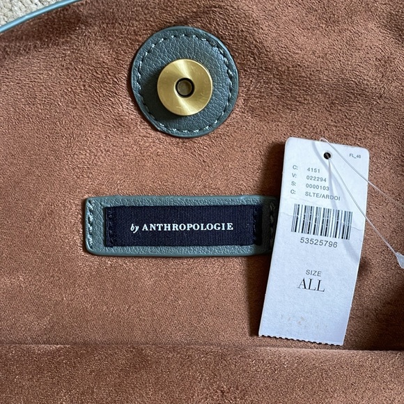 Anthropologie Leather Tote with Small Accesories Bag - Picture 5 of 8